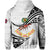 Fiji Rewa Rugby Union Zip Hoodie Unique Version White LT8 - Wonder Print Shop