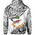Custom Fiji Rewa Hoodie Rugby Union Unique Vibes White, Custom Text And Number LT8 - Wonder Print Shop