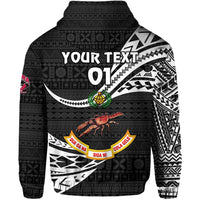 Custom Fiji Rewa Hoodie Rugby Union Unique Version Black, Custom Text And Number LT8 - Wonder Print Shop