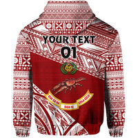 Custom Fiji Rewa Hoodie Rugby Union Special Version Red, Custom Text And Number LT8 - Wonder Print Shop