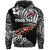 Custom Fiji Rewa Hoodie Rugby Union Unique Vibes Black LT8 - Wonder Print Shop