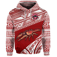 Fiji Rewa Hoodie Rugby Union Special Version Red LT8 - Wonder Print Shop