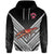 Custom Fiji Rewa Hoodie Rugby Union Creative Style Black NO.1, Custom Text And Number LT8 - Wonder Print Shop