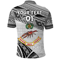 Custom Fiji Rewa Rugby Union Polo Shirt Special Version White, Custom Text And Number LT8 - Wonder Print Shop