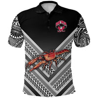 Custom Fiji Rewa Rugby Union Polo Shirt Creative Style Black, Custom Text And Number LT8 - Wonder Print Shop
