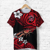 Custom Fiji Rewa Rugby Union T Shirt Unique Vibes Red, Custom Text And Number LT8 - Wonder Print Shop