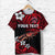 Custom Fiji Rewa Rugby Union T Shirt Unique Vibes Red LT8 - Wonder Print Shop
