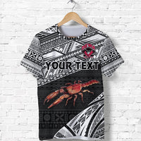 Custom Fiji Rewa Rugby Union T Shirt Special Version Black LT8 - Wonder Print Shop