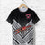 Custom Fiji Rewa Rugby Union T Shirt Creative Style Black No.1, Custom Text and Number LT8 - Wonder Print Shop