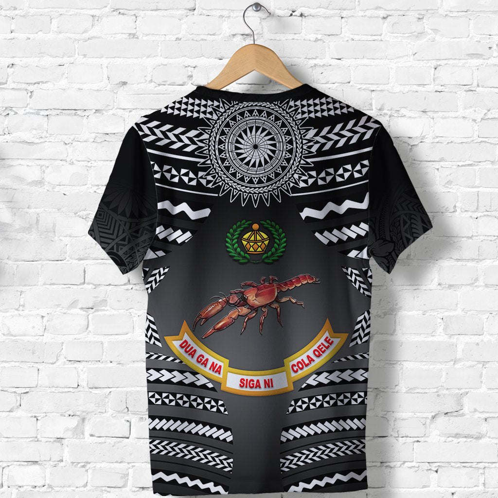 Custom Fiji Rewa Rugby Union T Shirt Creative Style Black No.1 LT8 - Wonder Print Shop