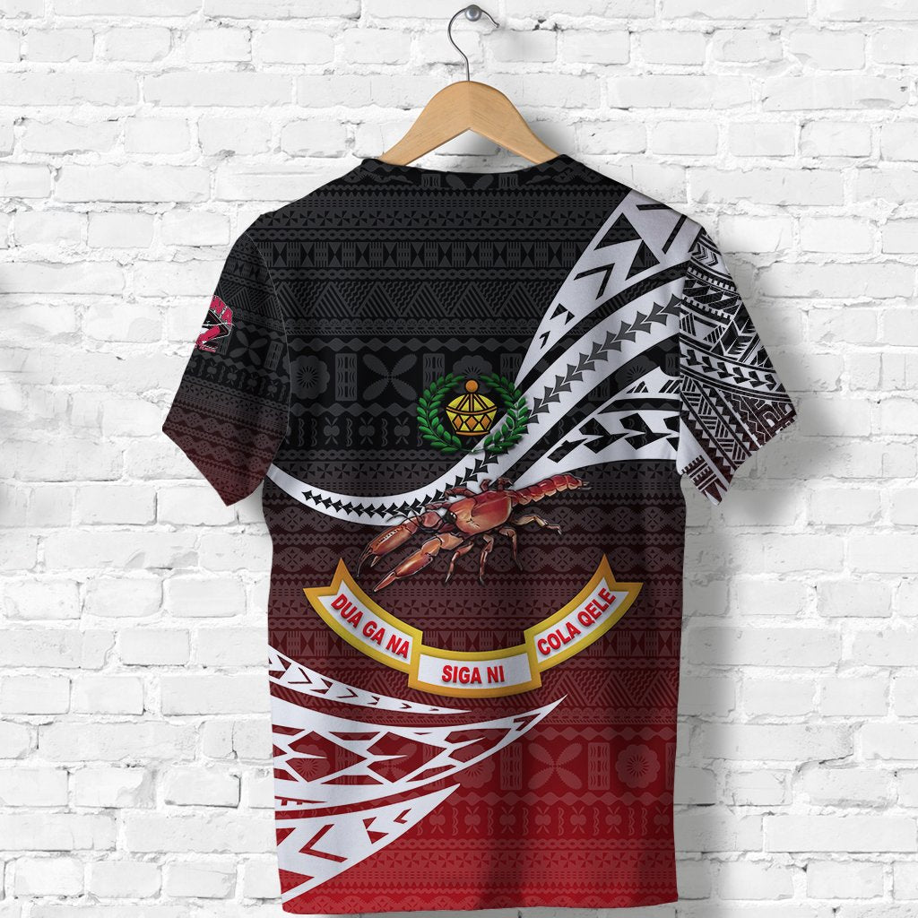 Fiji Rewa Rugby Union T Shirt Unique Version Red Lt8 - Wonder Print Shop
