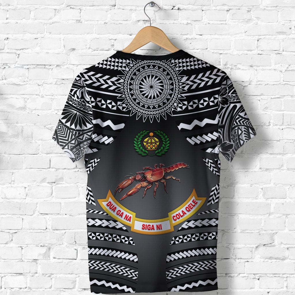Custom Fiji Rewa Rugby Union T Shirt Creative Style Black LT8 - Wonder Print Shop