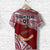 Custom Fiji Rewa Rugby Union T Shirt Special Version Red, Custom Text And Number LT8 - Wonder Print Shop