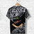 Custom Fiji Rewa Rugby Union T Shirt Unique Vibes Black, Custom Text And Number LT8 - Wonder Print Shop