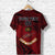 Custom Fiji Rewa Rugby Union T Shirt Special Version Red No.1, Custom Text and Number LT8 - Wonder Print Shop