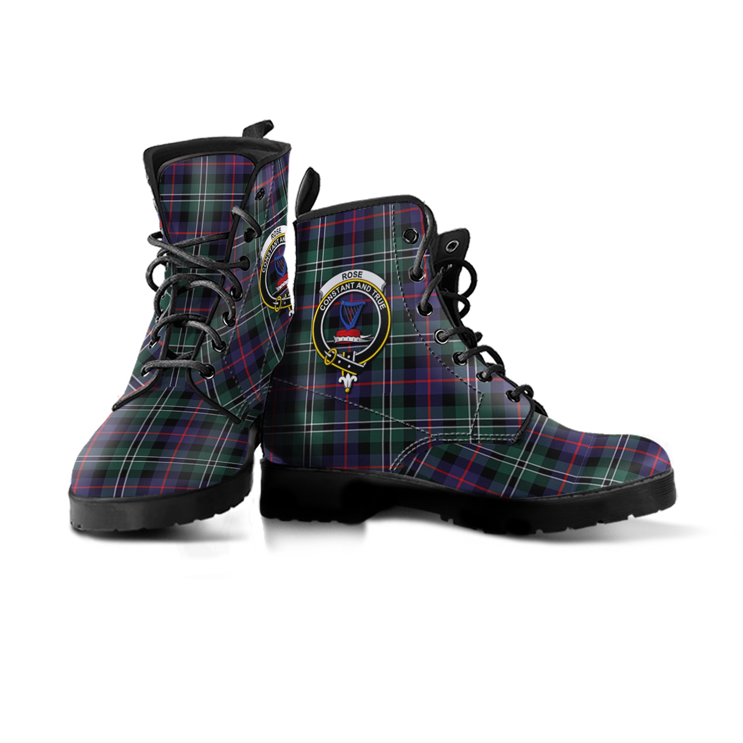 scottish-rose-hunting-modern-clan-crest-tartan-leather-boots