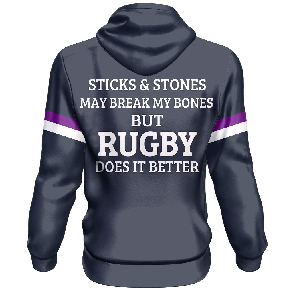 Scotland - Scottish Rugby Pullover Hoodie - Wonder Print Shop