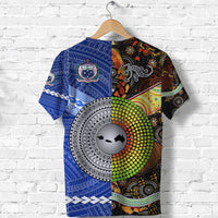 Samoa and Australia Aboriginal T Shirt Together LT8 - Wonder Print Shop