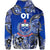 Custom Samoa Manu Hoodie Rugby Unique Style Blue White LT8 - Wonder Print Shop