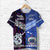 Custom Samoa And New Zealand T Shirt Together Purple LT8 - Wonder Print Shop
