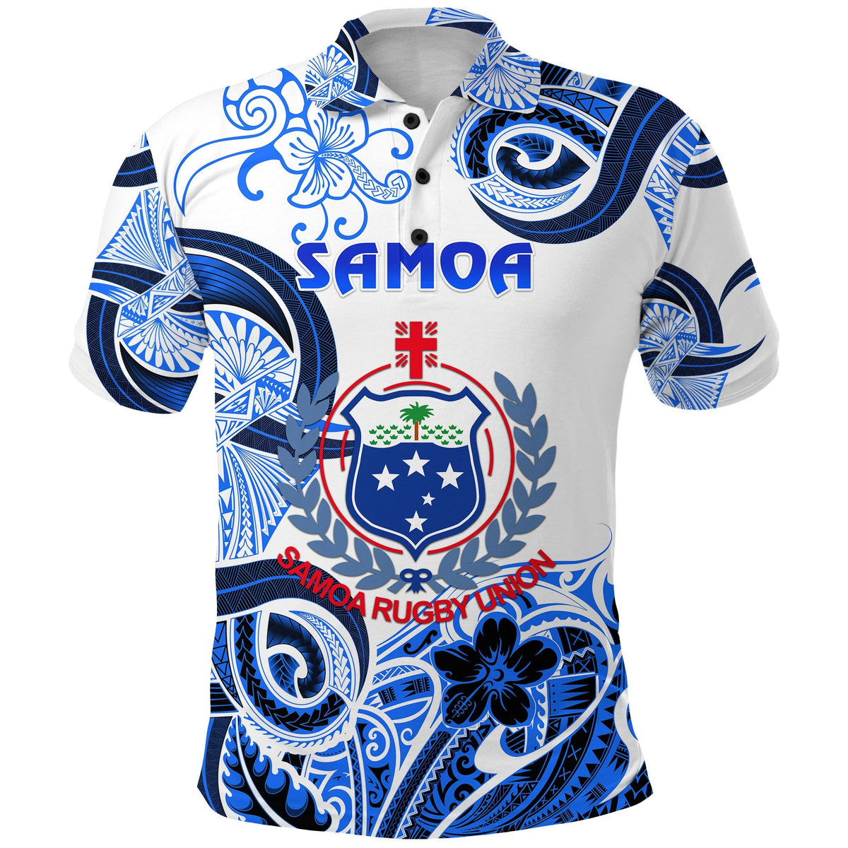 Custom Samoa Manu Polo Shirt Rugby Unique Style White LT8 - Wonder Print Shop