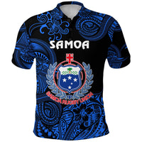 Custom Samoa Manu Polo Shirt Rugby Unique Style Black LT8 - Wonder Print Shop