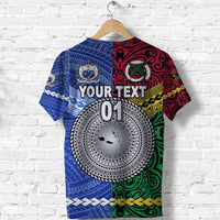 Custom Samoa And Vanuatu T Shirt Together LT8 - Wonder Print Shop