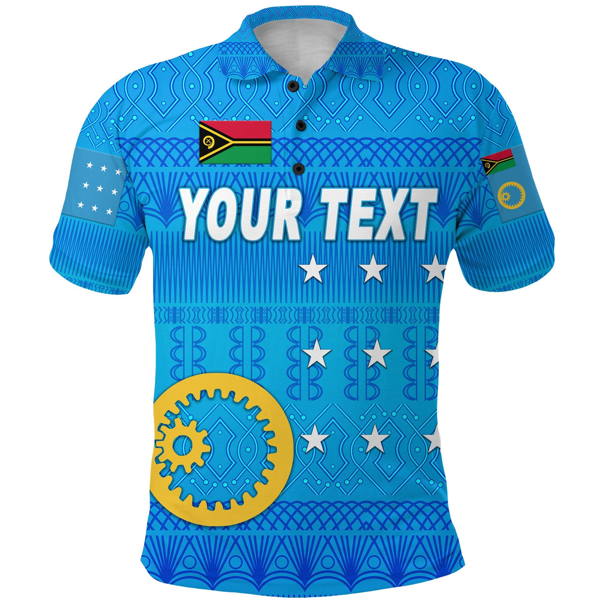 Custom Sanma Province Polo Shirt Vanuatu Pattern Traditional Style LT8 - Wonder Print Shop