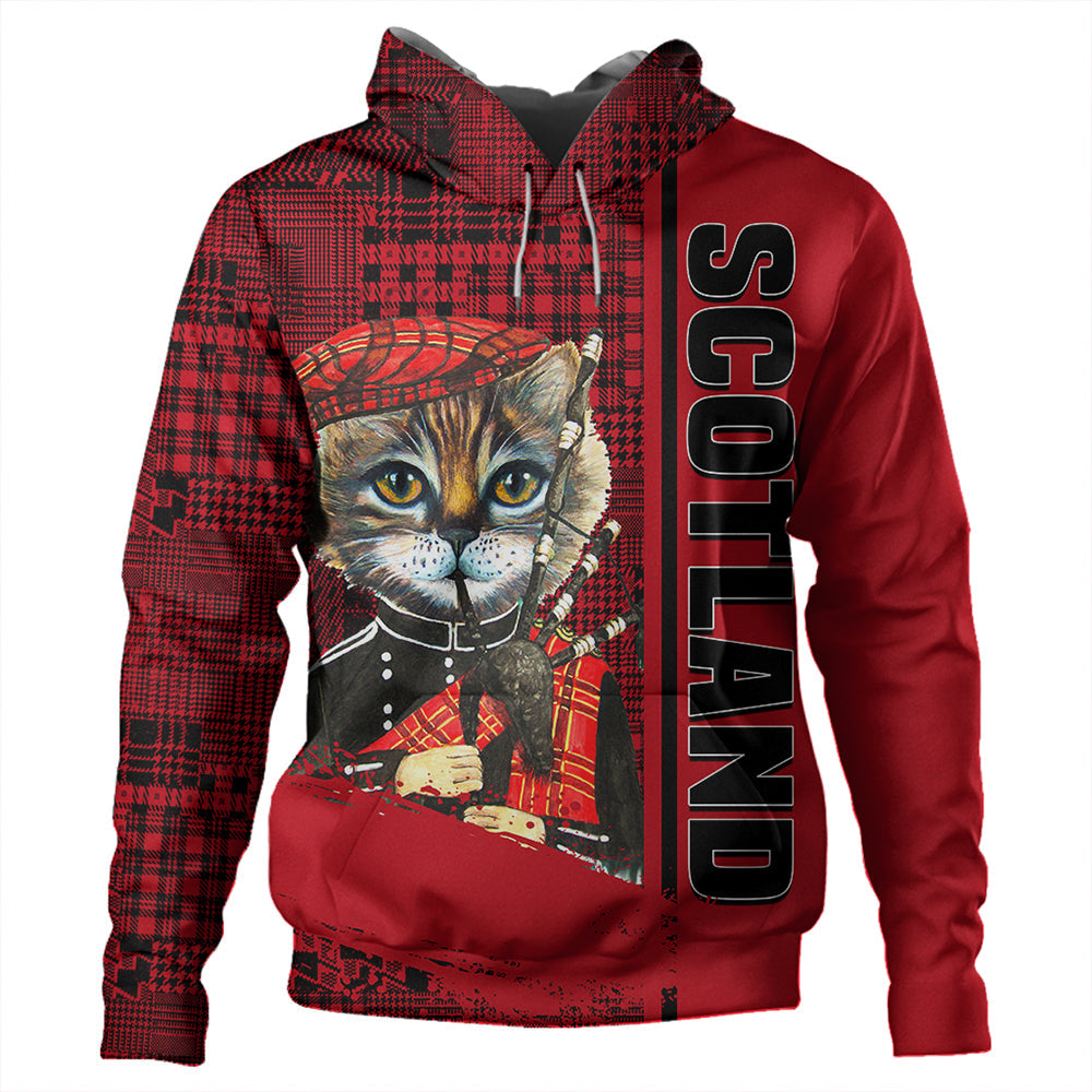 Scotland Cat Bagpipes Hoodie RLT12 - Wonder Print Shop