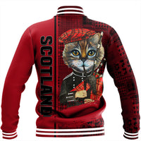 Scotland Cat Bagpipes Baseball Jacket RLT12 - Wonder Print Shop