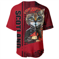 Scotland Cat Bagpipes Baseball Jersey RLT12 - Wonder Print Shop