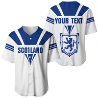 ( Custom Personalized ) Scotland Royal Blue Baseball Jersey RLT12 - Wonder Print Shop