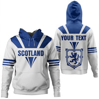 Custom Scotland Royal Blue Hoodie RLT12 - Wonder Print Shop