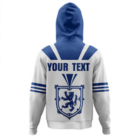 Custom Scotland Royal Blue Hoodie RLT12 - Wonder Print Shop