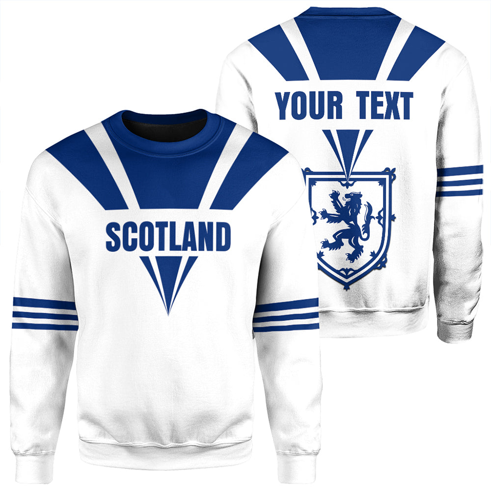 ( Custom Personalized ) Scotland Royal Blue Sweatshirt RLT12 - Wonder Print Shop