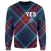 Scotland Tartan Yes Sweatshirt RLT12 - Wonder Print Shop