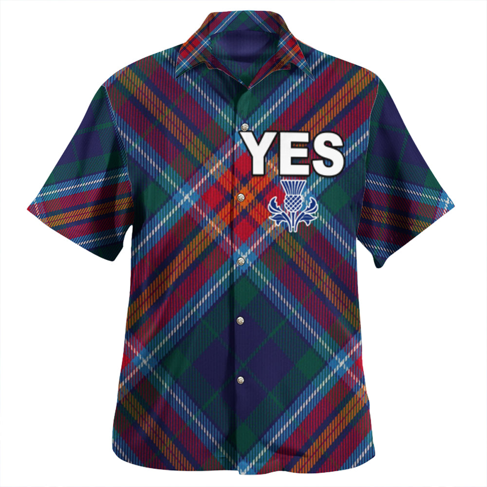 Scotland Tartan Yes Beach Shirt RLT12 - Wonder Print Shop