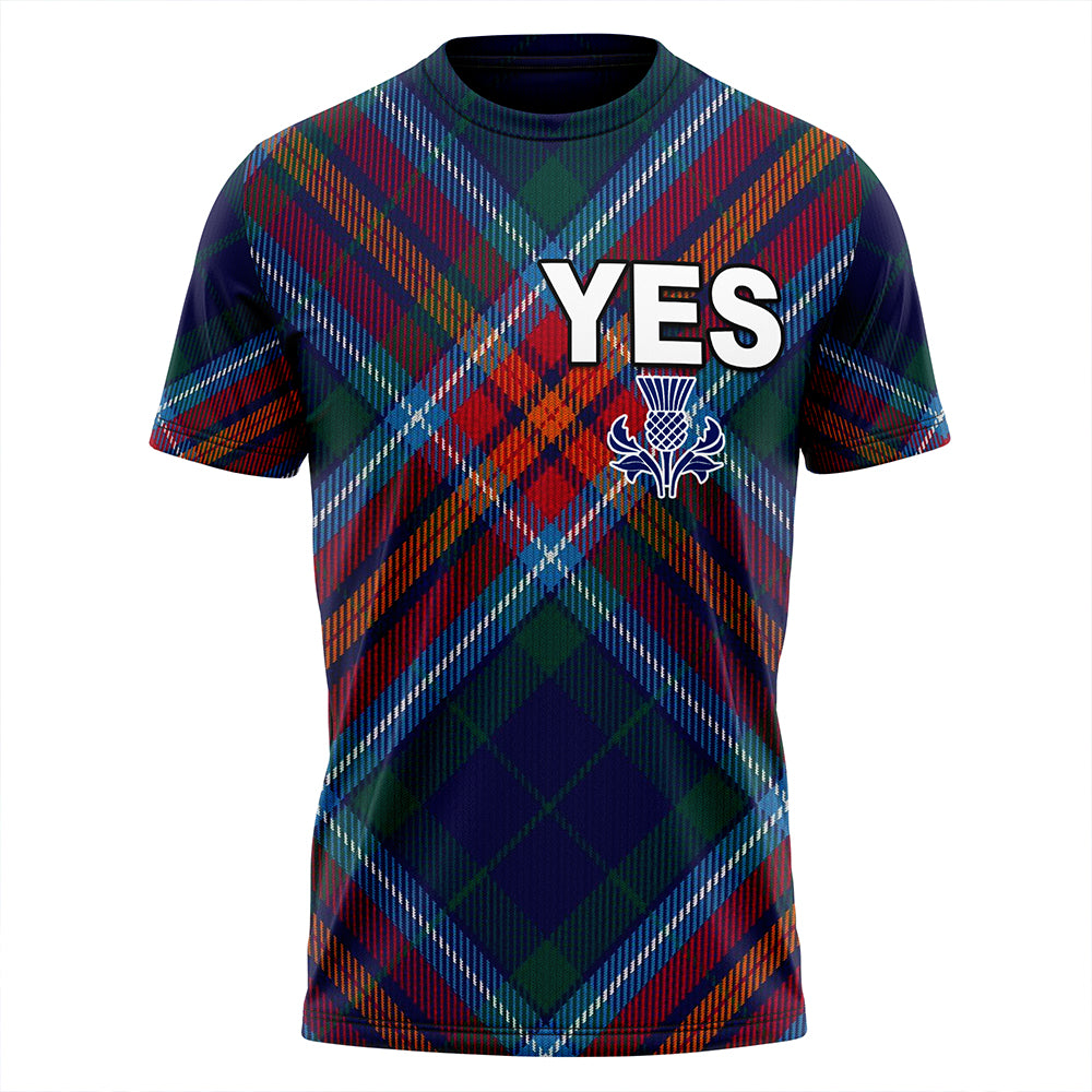 Scotland Tartan Yes T Shirt RLT12 - Wonder Print Shop