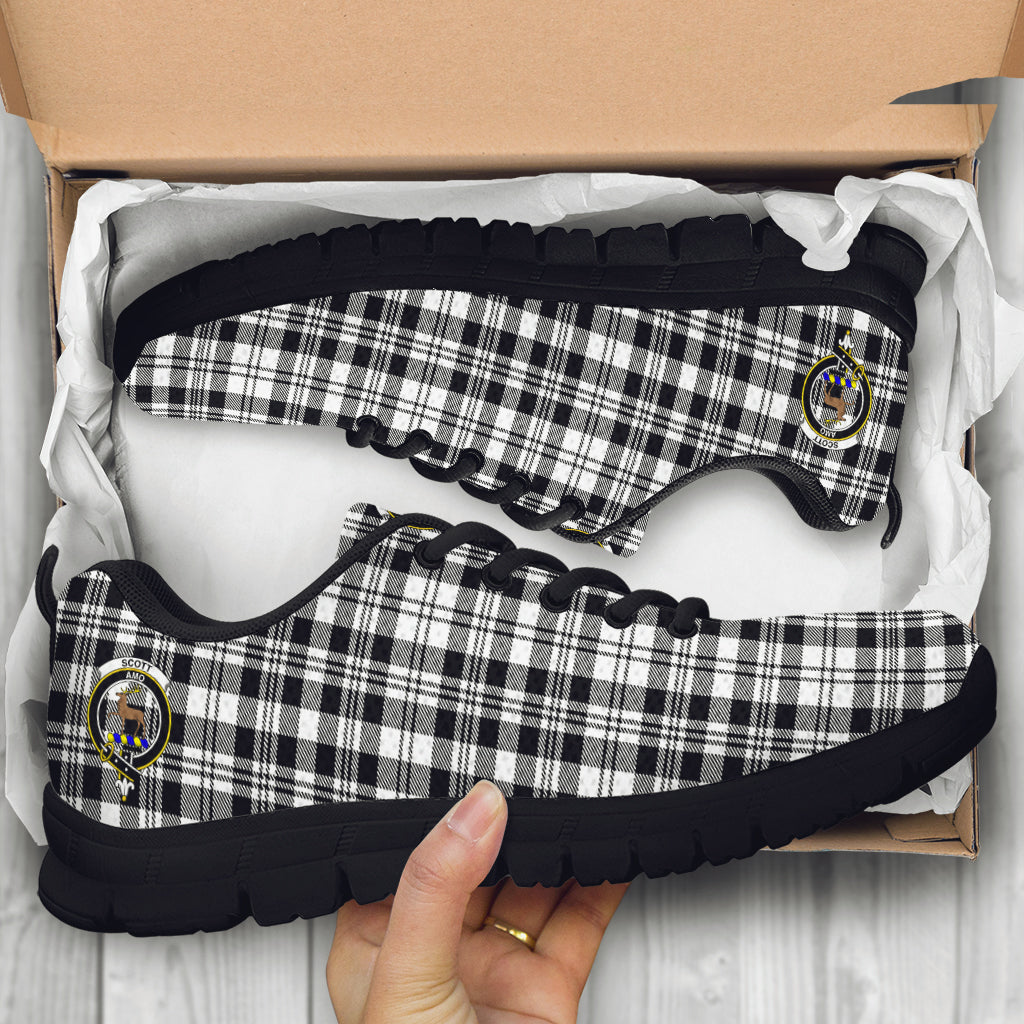 scottish-scott-black-white-clan-crest-tartan-sneakers