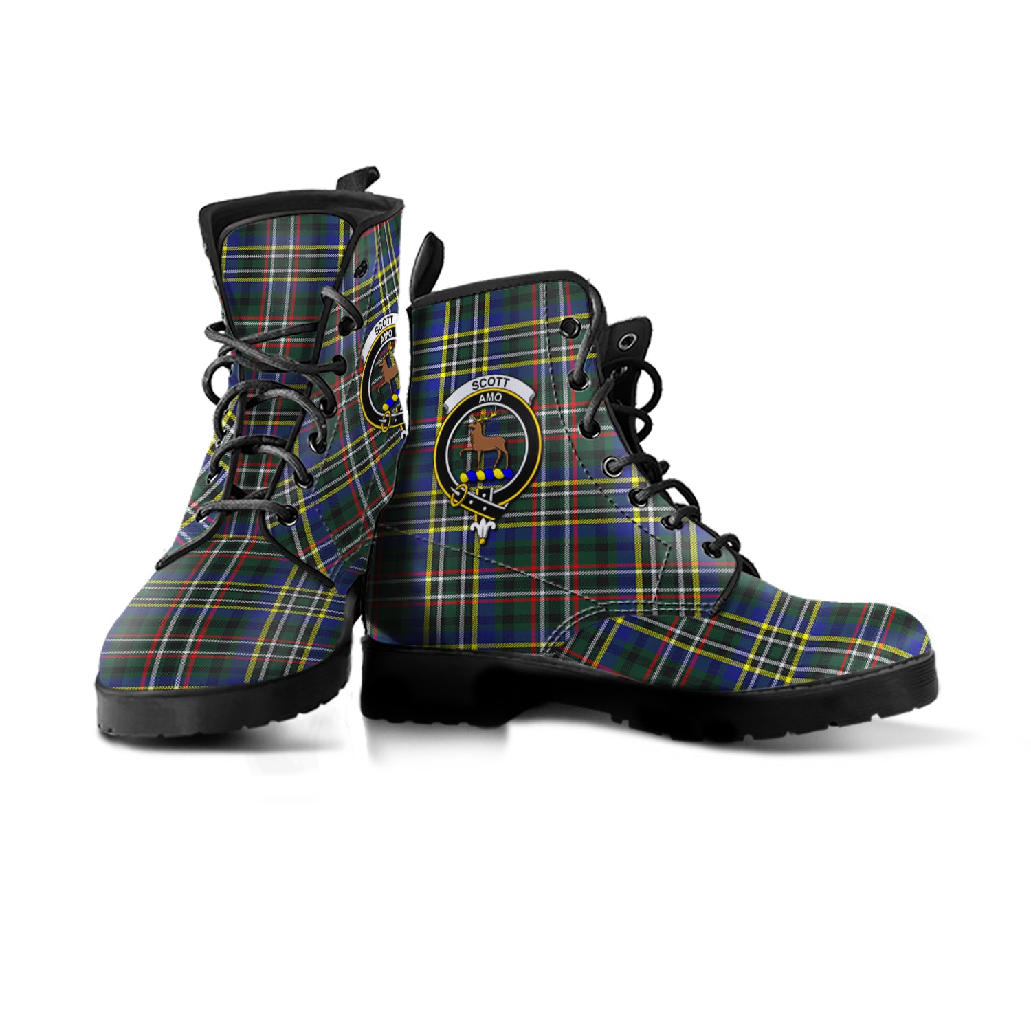 scottish-scott-green-modern-clan-crest-tartan-leather-boots
