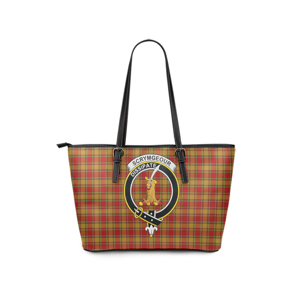 scottish-scrymgeour-clan-crest-tartan-leather-tote-bags