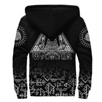 Custom Viking Warrior Sherpa Hoodie - Celtic Tree RLT12 - Wonder Print Shop