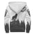 Viking Raven and Wolf In Pine Forest Sherpa Hoodie RLT12 - Wonder Print Shop