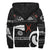 Viking Sherpa Hoodie - Raven Norse Mythology Tattoo A21 RLT12 - Wonder Print Shop
