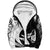 Viking Sherpa Hoodie - Ying Yang Raven RLT12 - Wonder Print Shop