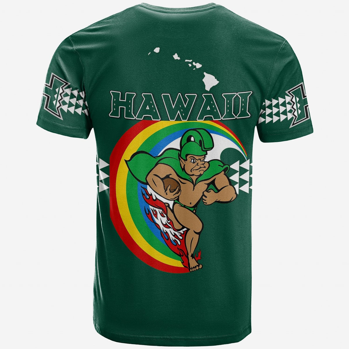 Hawaii Rainbow T Shirt Lt4 - Wonder Print Shop