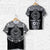 Custom Marquesas Islands T Shirt Marquesan Tattoo Simplified Version Black LT8 - Wonder Print Shop