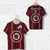 Custom Hawaii Kahuku School T Shirt Red Raiders Simple Style LT8 - Wonder Print Shop