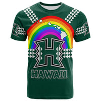 Hawaii Rainbow T Shirt Lt4 - Wonder Print Shop