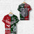 Custom New Zealand and Tonga T Shirt Together Green, Custom Text And Number LT8 - Wonder Print Shop